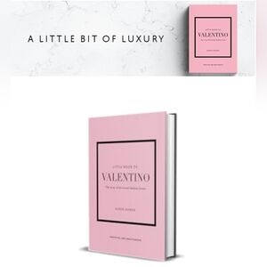 1 Left! Valentino Fashion Little Book Home Decor